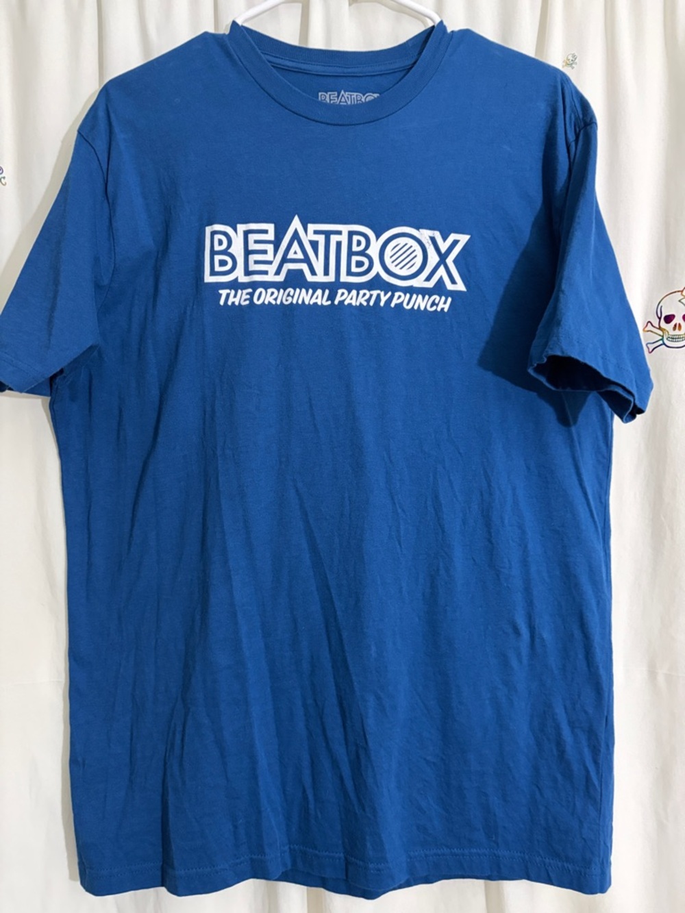 Blue Men’s L BEATBOX beverages promo T